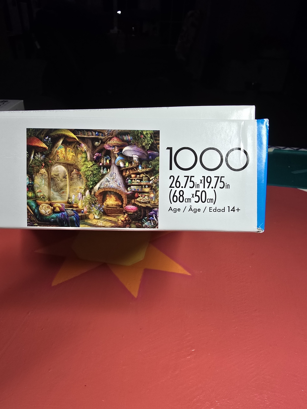 🧩ALL PUZZLES 2/$16🧩Merry Mushroom Cottage 1000-Piece Puzzle - Aimee Stewart - Picture 3 of 3